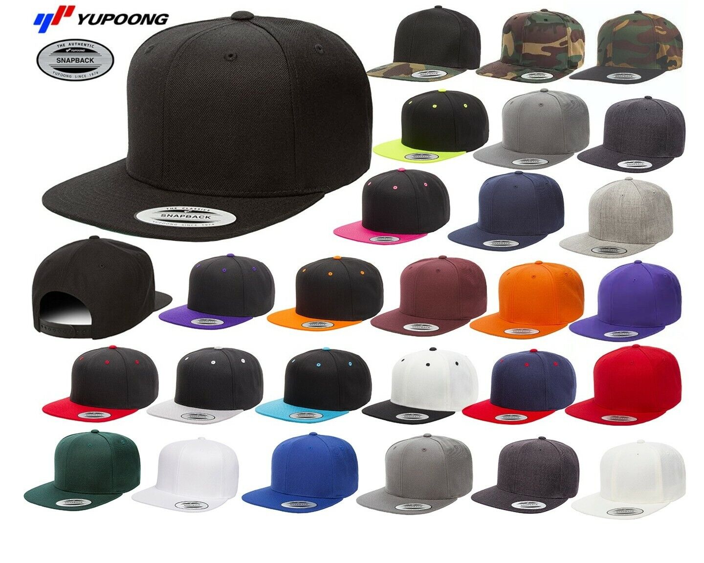 Yupoong Classic Snap-Back Embroidery