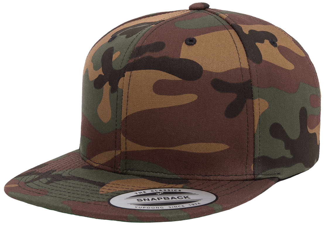 Yupoong Classic Snap-Back Camo Embroidery