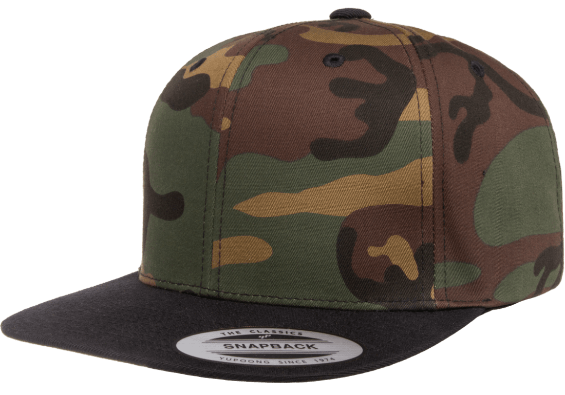 Yupoong Classic Snap-Back Camo Embroidery