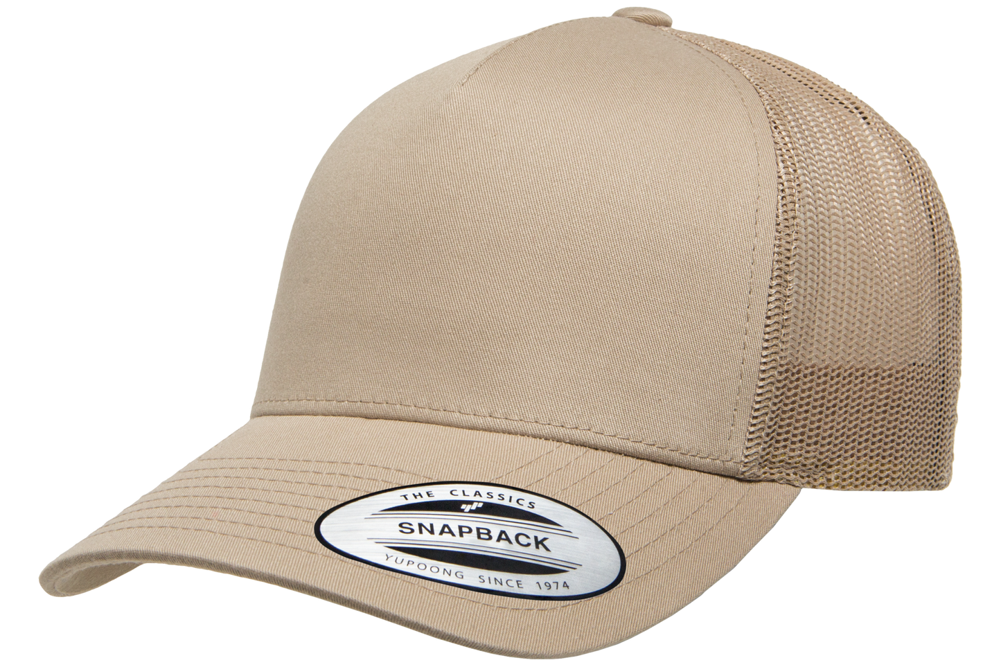 Yupoong Classic 5 Panel Trucker Snap-Back Embroidery