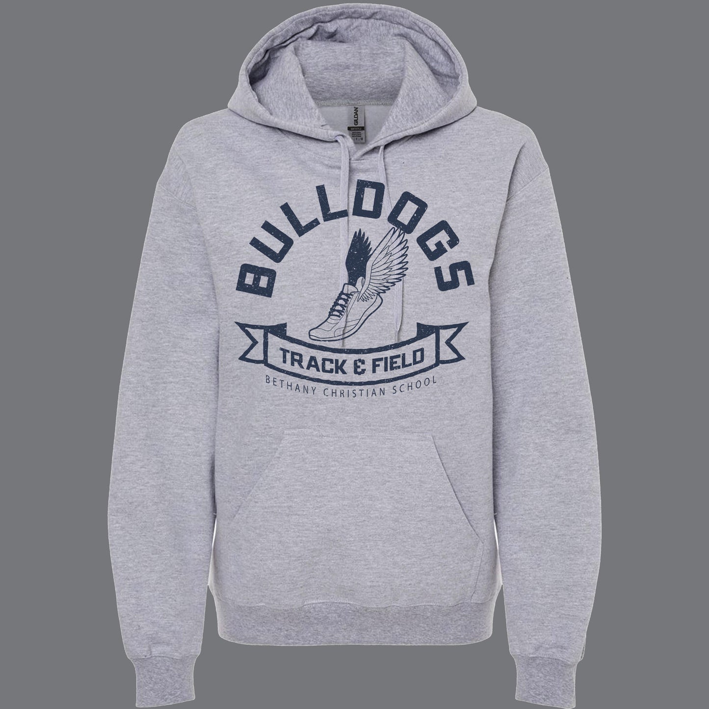 Bethany Christian School - Bulldogs Track & Field Hoodie