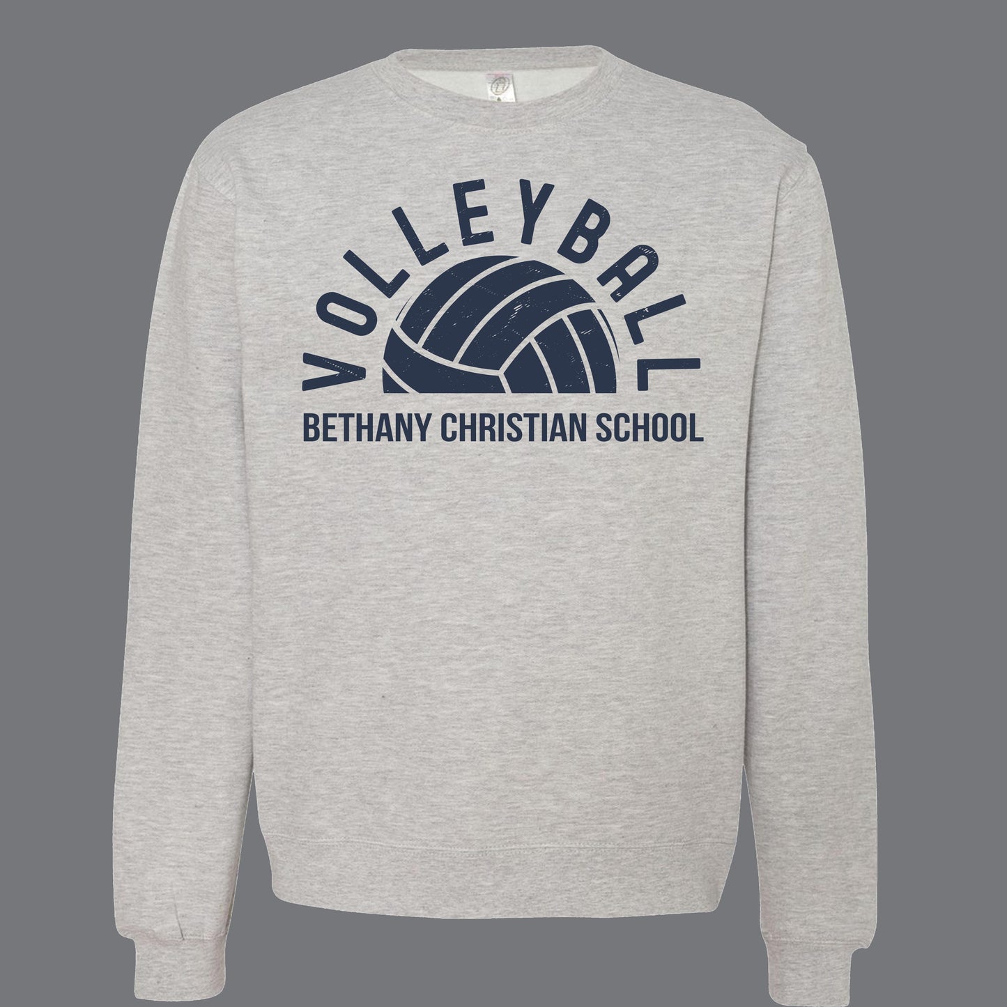 Bethany Christian School - Volleyball Crewneck Sweatshirt