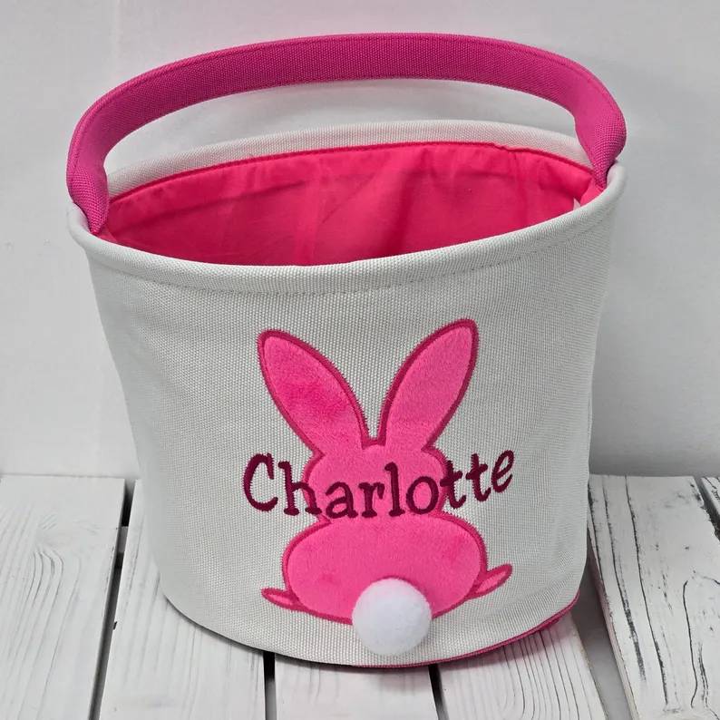 Personalized Bunny Basket