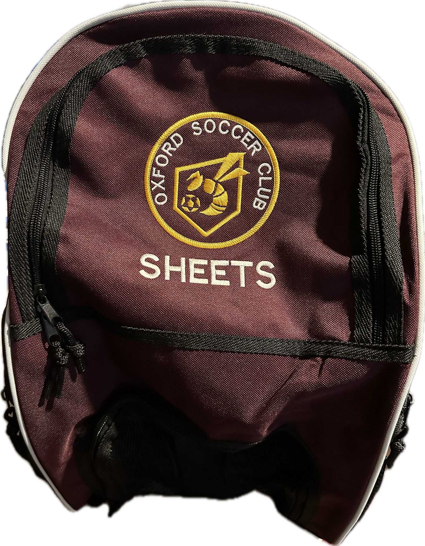 Oxford Soccer Club Personalized Team Backpack