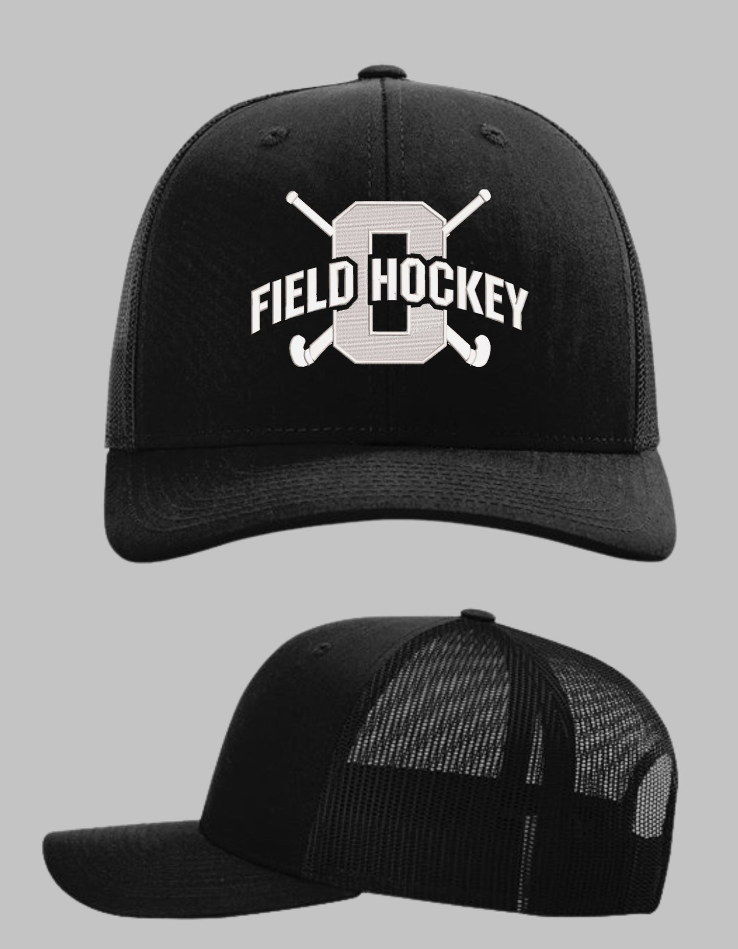 Oxford Field Hockey Embroidery Trucker Hat