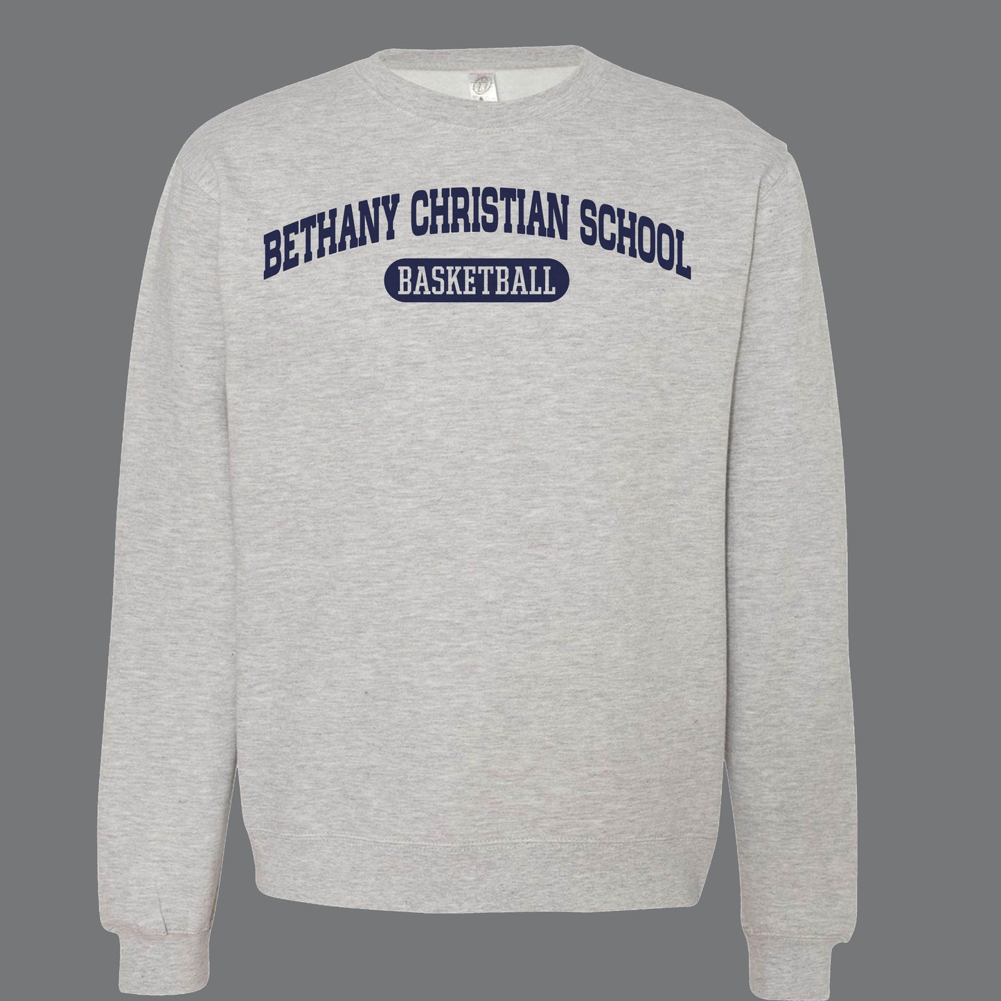 Bethany Christian School - Basketball Crewneck Sweatshirt
