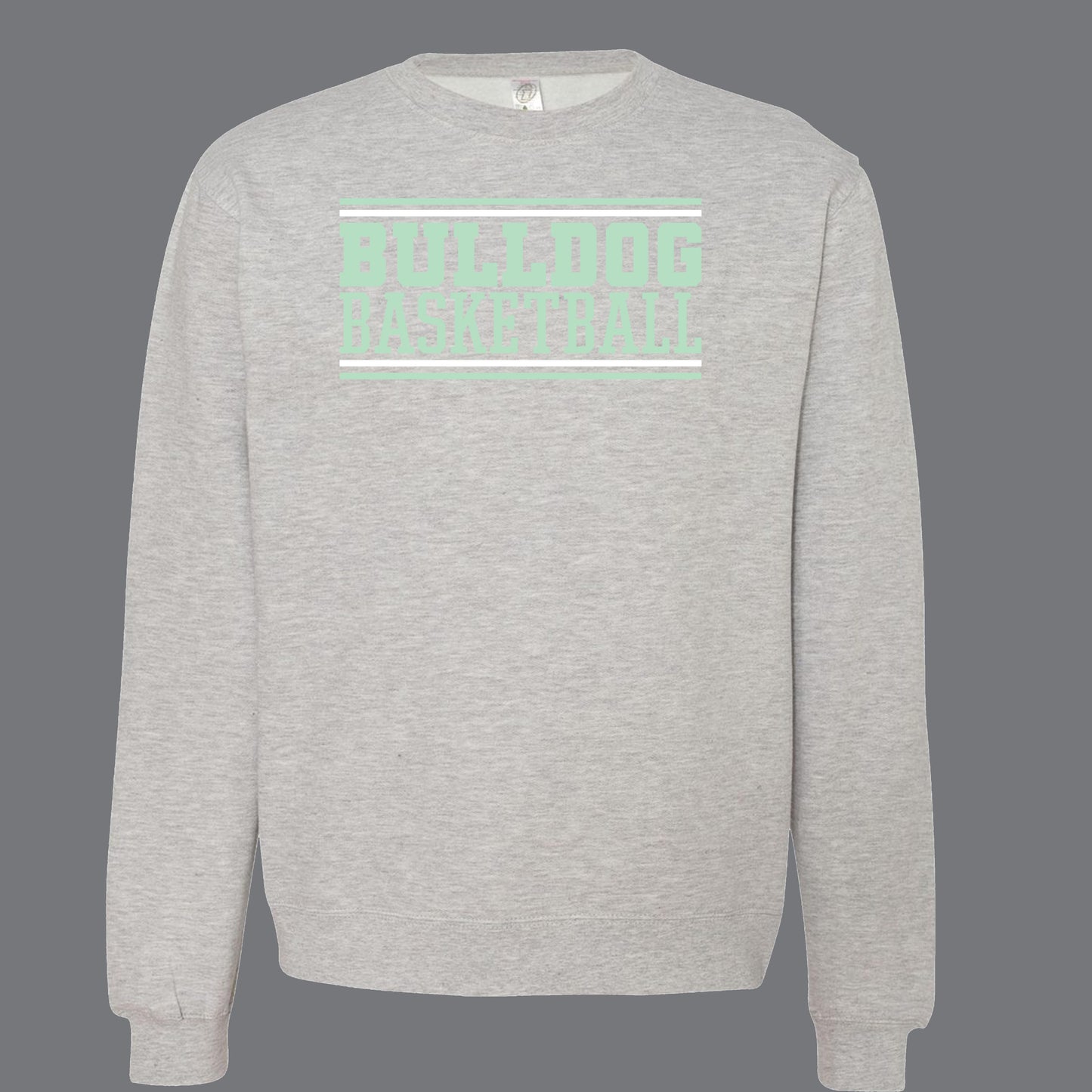 Bethany Christian School - Bulldogs Basketball Crewneck Sweatshirt