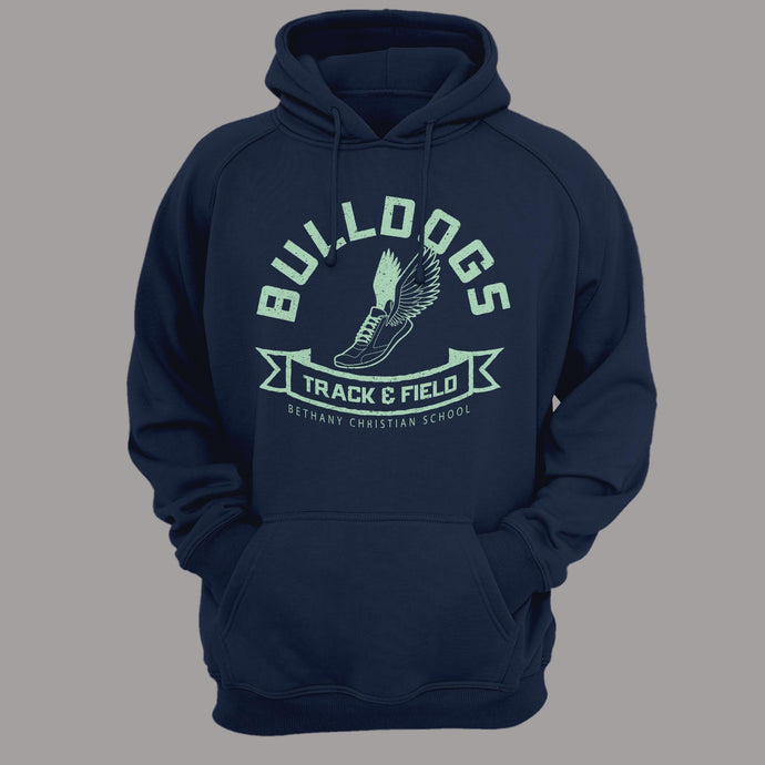 Bethany Christian School - Bulldogs Track & Field Hoodie