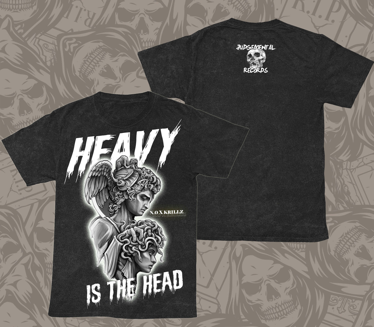 Judgemental Records - Heavy is the Heart White