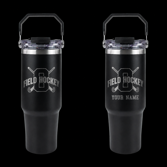30oz Powder Coated Tri-Sip Tumbler
