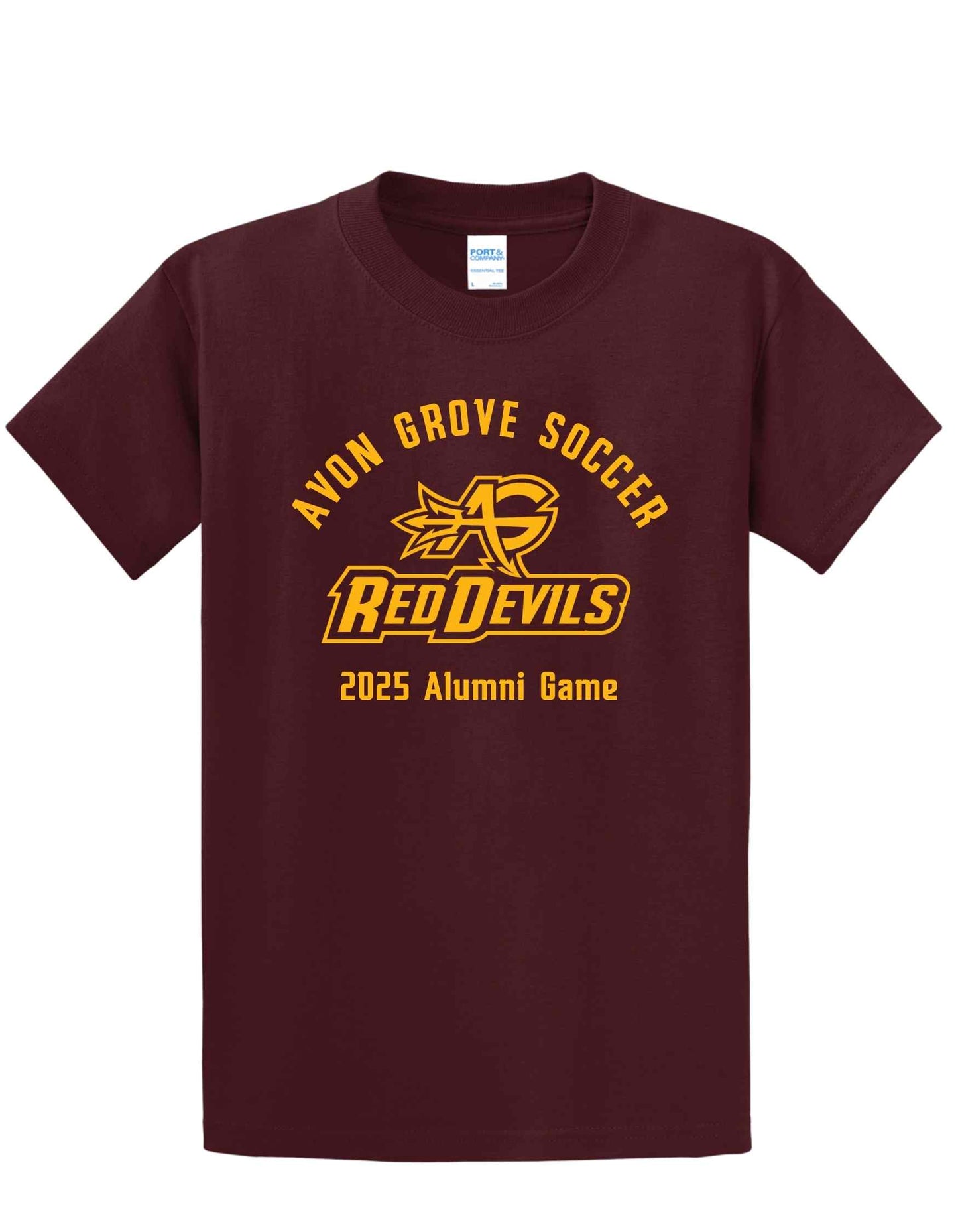 Avon Grove Soccer Alumni 2025 Game Cotton Shirt