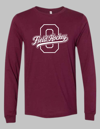 Oxford Field Hockey D-1 Long Sleeve Cotton T-Shirt