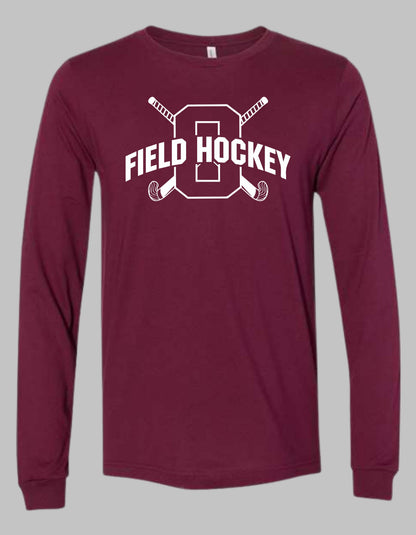 Oxford Field Hockey D-2 Long Sleeve Cotton T-Shirt
