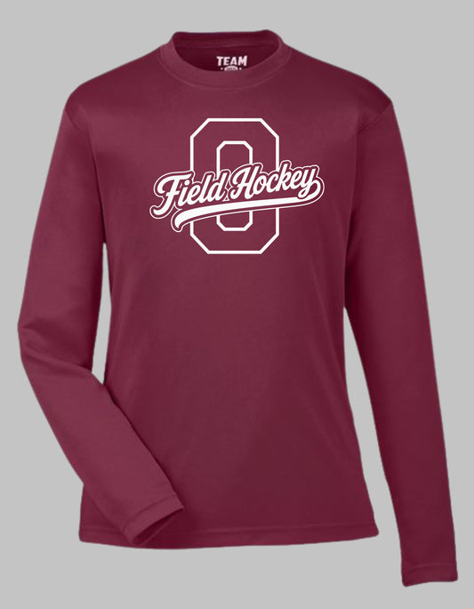 Oxford Field Hockey D-1 Youth Performance Long Sleeve T-Shirt