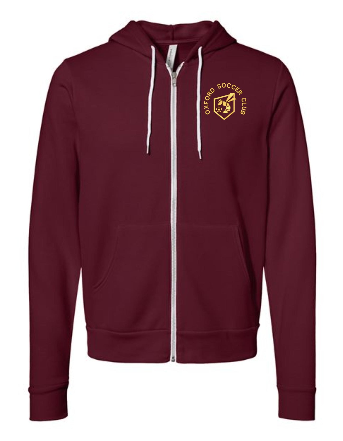 Oxford Soccer Club Sponge Fleece Full-Zip Hoodie
