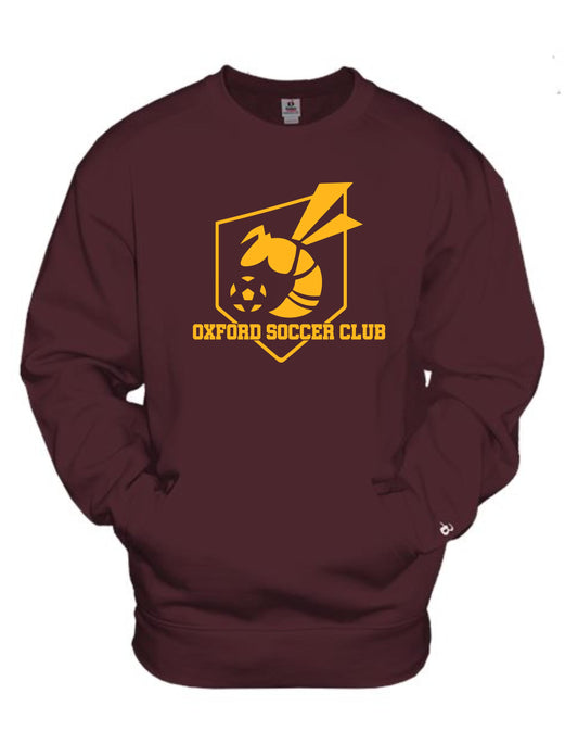 Oxford Soccer Club Pocket Crewneck Sweatshirt