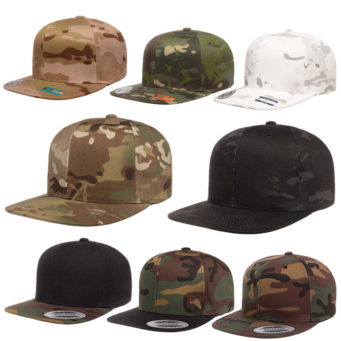 Yupoong Classic Snap-Back Camo Embroidery