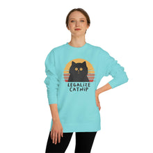 Load image into Gallery viewer, Legalize Catnip Crew Neck Sweatshirt