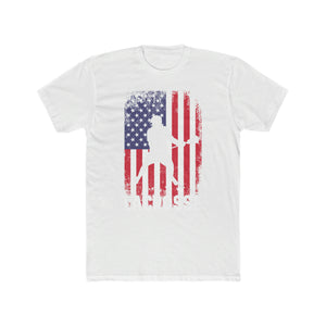 American Flag Lacrosse T-Shirt