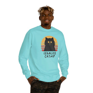 Legalize Catnip Crew Neck Sweatshirt
