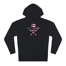 Load image into Gallery viewer, Lacrosse American Flag Hoodie