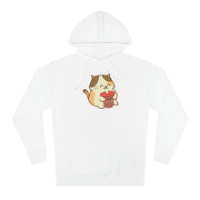 Load image into Gallery viewer, Kawaii Cat Drinking Boba Hooded Sweatshirt