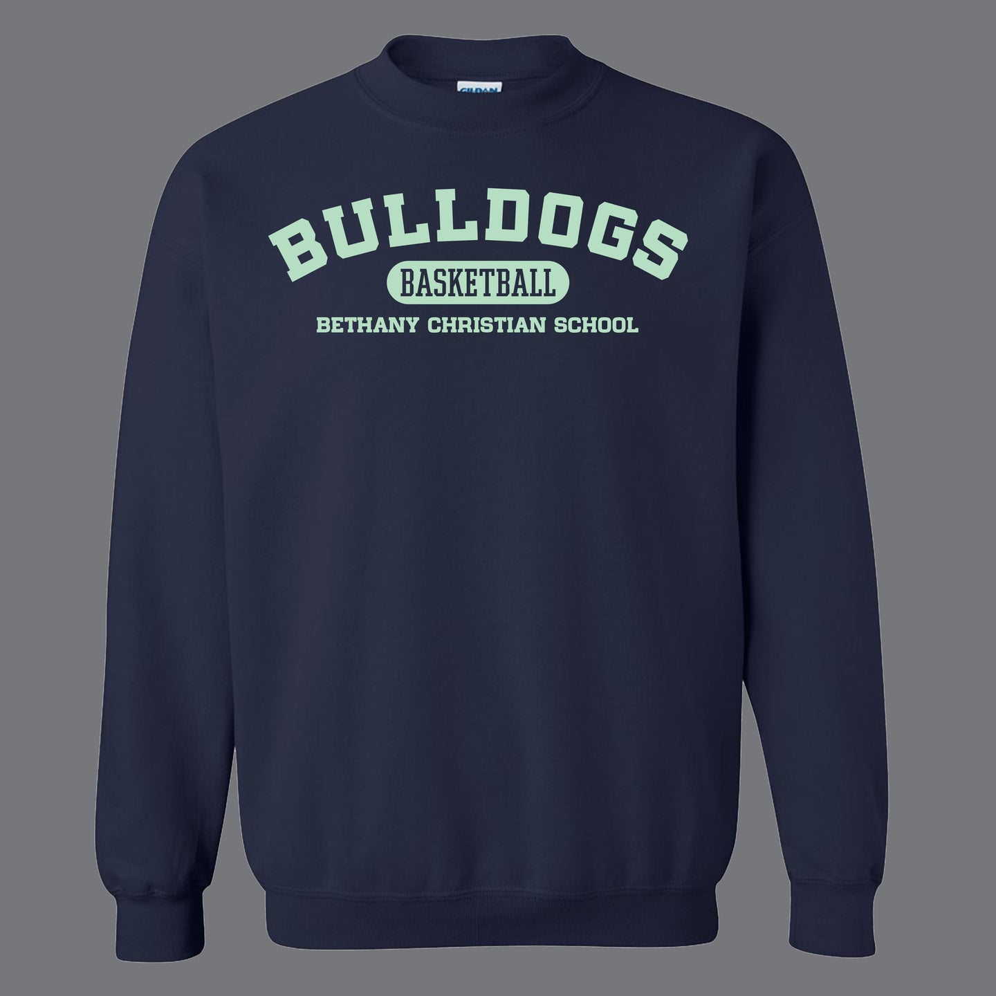 Bethany Christian School - Bulldogs Crewneck Sweatshirt
