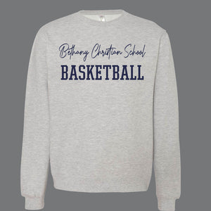 Bethany Christian School - Basketball Crewneck Sweatshirt