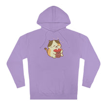 Load image into Gallery viewer, Kawaii Cat Drinking Boba Hooded Sweatshirt