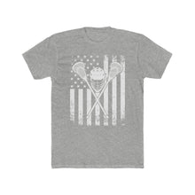 Load image into Gallery viewer, American Flag Lacrosse LAX T-Shirt