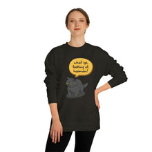 Load image into Gallery viewer, What You Looking At? Cat Crew Neck Sweatshirt