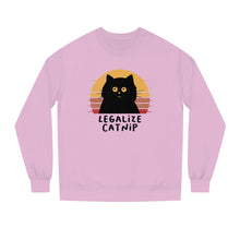 Load image into Gallery viewer, Legalize Catnip Crew Neck Sweatshirt